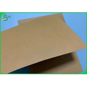 Washable And Tearable Soft Kraft Paper For Grocery Bag 0.55mm Thickness