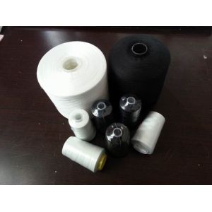 Wholesale 100% Polyester Sewing Thread , Raw White 40s/2 3000yds from china suppliers