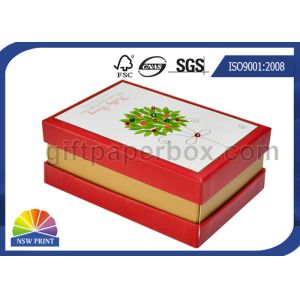 Rigid Small Paper Gift Box With Diamond For Candle / Soap Packaging , Customized