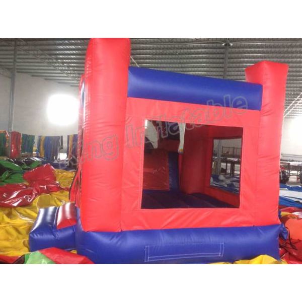 Hot Inflatable Spider Man , Inflatable Jumping Castle For Indoor And Outdoor Use