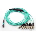 China SM MM OM3 OM4 OS2 Fanout MPO MTP Cable SC LC FC ST Connectors for sale
