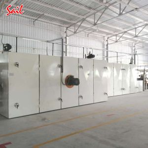 Nonwoven poly quilt wadding interlining thermal bonding machine