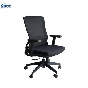China Modern Swivel Executive Black Mesh Office Chair With Headrest on sale