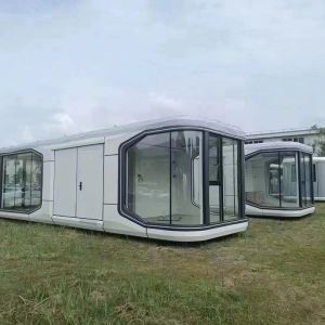 Prefab modular container house Space Capsule house 40ft