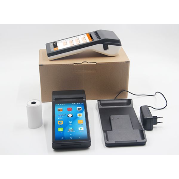 Handheld Cash Register Terminal with 7-inch Capacitive Touch Screen and Quad Core CPU