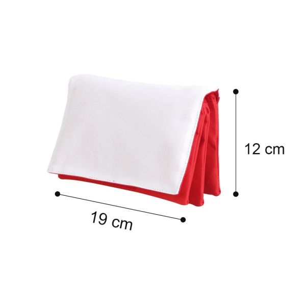 Sublimation Blank Student Pencil Pouch Personalized Creative Three-Layer Flip Cover Zipper Stationery Bag For Storing Accessories And Cosmetics