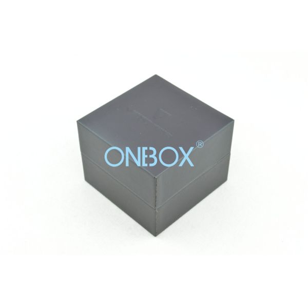 Square Specialty Leather Watch Boxes Recyclable Hot Stamping
