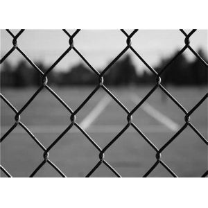 Hot Dipped Galvanized and PVC Coated Chain Link Fence，galvanized steel wire