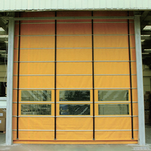 Customized Geomagnetic Induction Stacking High Speed Door High Efficiency In Industrial Production Workshops