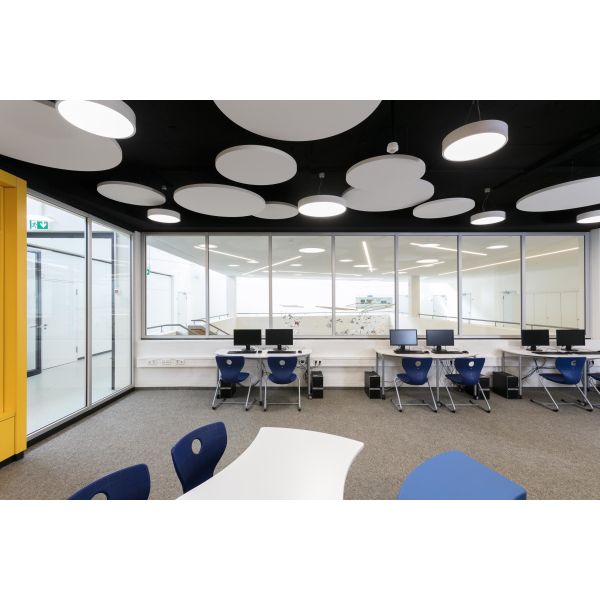 90mm Aluminum Frame Glass Partition Wall System with Tempered Glass