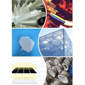 Ethylene Tetrafluoroethylene ETFE UV Resistant Pellets , ETFE Granule Transparen