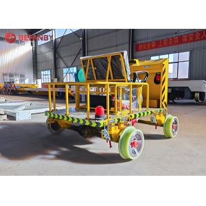 Flexible Running Material Transfer Trolley With Rail