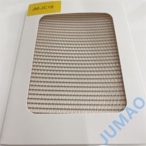 Copper Fabric Mesh Laminated Glass External Facade With Customized Patterns