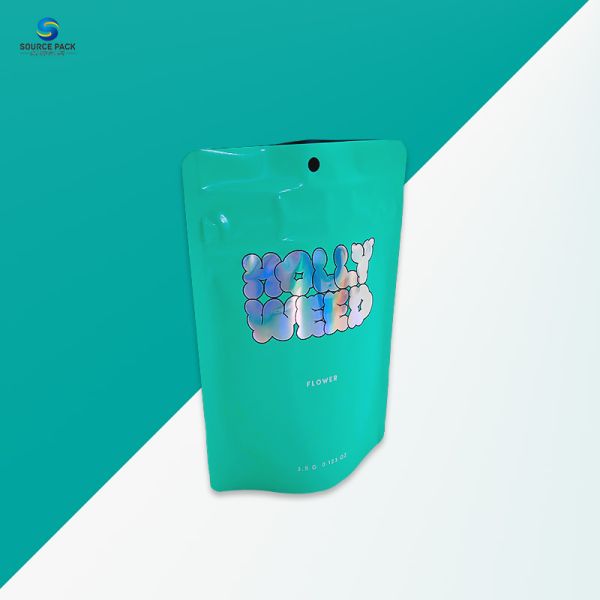 Specialized Mylar Weed Packaging With Childproof Option Customized Design