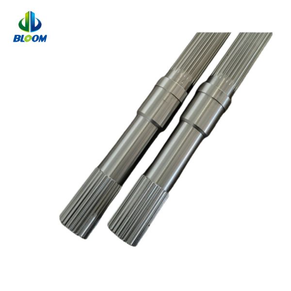 OEM Plastic Twin Extruder Parts Screw Barrel And Liner For Masterbatch And