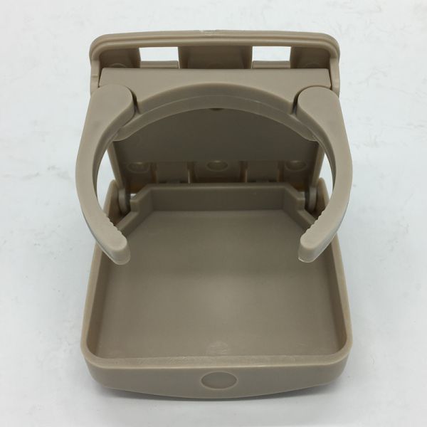 Quality HF-PA beige plastic folding cupholder for the caravan motorhomes adjustable cup bracket for the RV for sale