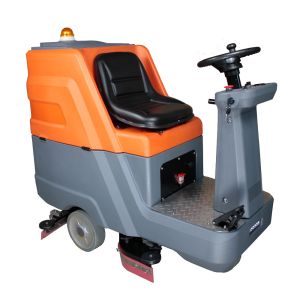 Low Noise Ride On Scrubber Dryer Large For Warehouses