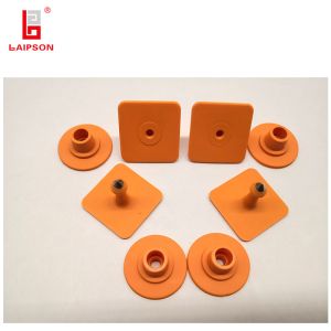 Buy cheap 33mm 33mm Square Pig Sheep Hog Livestock Ear Tags With Metal Tip For Farm from wholesalers