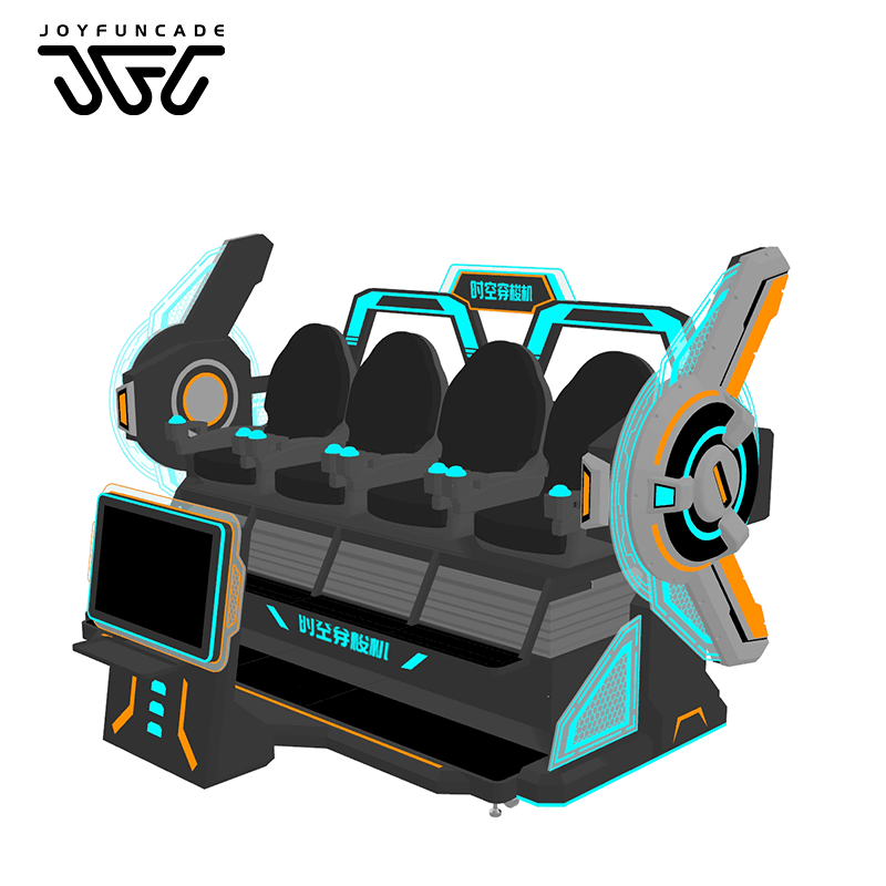 4-Player VR Simulator Theater with 360 Panoramic View