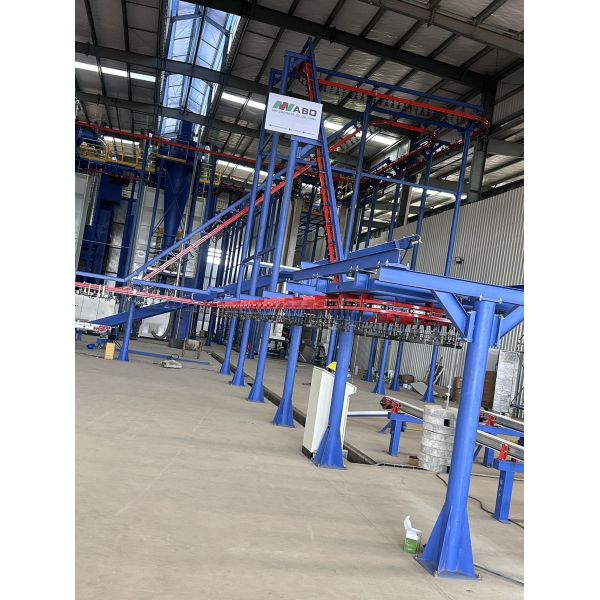 Multiple Progress Rinsing Pre-treatment Full-Automatic Vertical Powder Coating