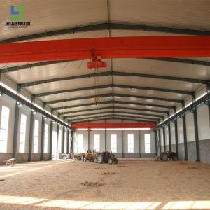 Easy Build Light Structure Prefab Green Warehouse Sheds Prefab Warehouse