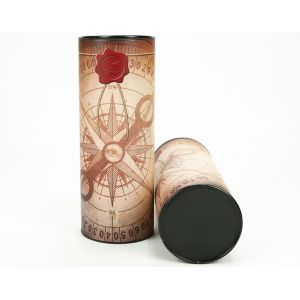 Wholesale Carefully Crafted Wine Cylinder Gift Box With Custom Shaped from china suppliers
