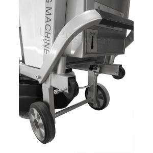 4 Square Grinding Plates Concrete Floor Grinding Machine With Unibody Gear Box