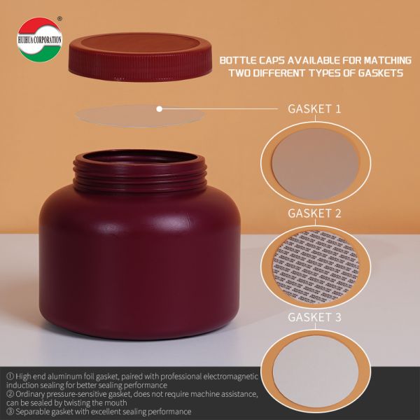 Clear Plastic Cylinder 1000ml HDPE Bottle for Weed Packaging PET Can with Good Sealing HDPE1000