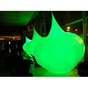 Inflatable Light Cone with Light for Party and Wedding Night Decoration