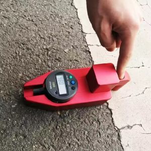 High Accuracy Digital Road Marking Thickness Gauge 1 Year Warranty