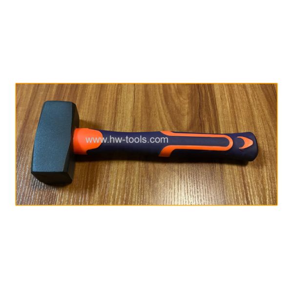 forged stoning hammer with fiberglass handle