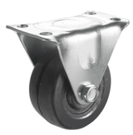 Locking Wheels Rubber Wheel Tiny Caster 3
