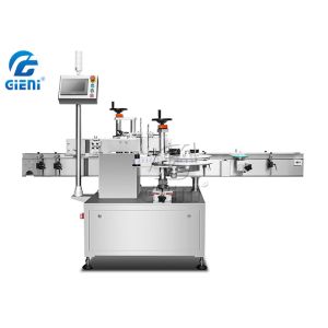 Medicine Pill Carton Labeling Machine SS304 Rectangular Corner Labeling Machine