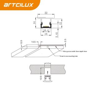 Dimmer Ultra-narrow Led Strip Ambient Light A220B
