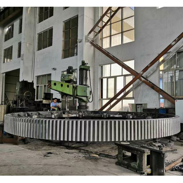 Large Casting Steel Involute Gear Ring Spur Mill Girth Gear For Mining Machine