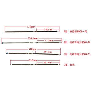 518mm A Type Wiele Carpet Machine Steel Hook