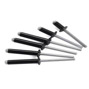 Aluminum Blind Rivet Waterproof Round Head Open End Pop Rivets DIN7337