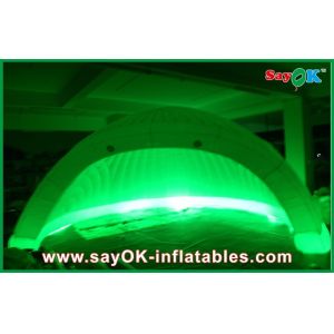 High Tear Strength Inflatable Air Tent LED For Party / Exhibition Helmet