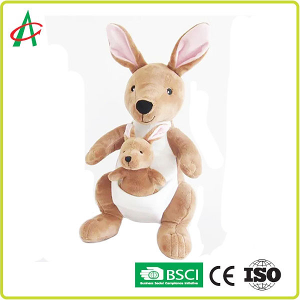 Quality ASTM Baby Kangaroo Stuffed Animal 8 Inches Customized Processing for sale