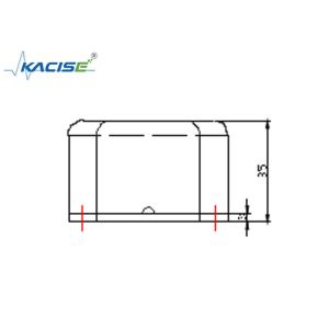 Automobile Triaxial Acceleration Sensor , Accelerometer Impact Sensor