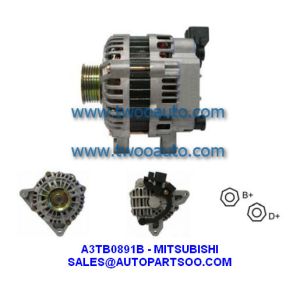 A004TA8191 A4TA8191 - MITSUBISHI Alternator 24V 100A Alternadores