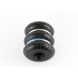 2.7Hz Guomat F-100-3 Cross Yokohama Rubber Air Spring S100-3R 3 Convolution