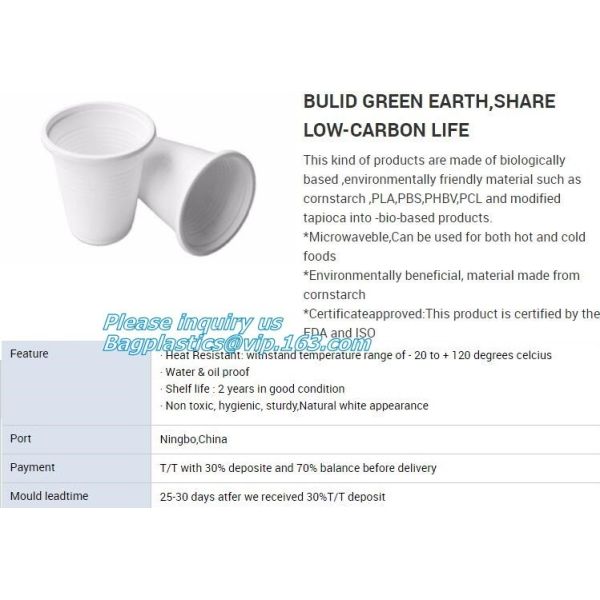 SUGARCANE CUPS PLATE BOWL CONTAINERS, ECO FRIENDLY BIOGERADABLE CULTERY, PLA