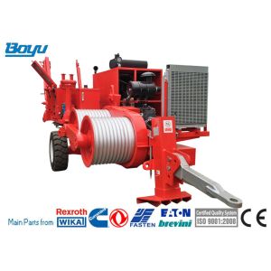 China Transmission Line Stringing Equipment 180kN Hydraulic Puller Groove Number 10 on sale