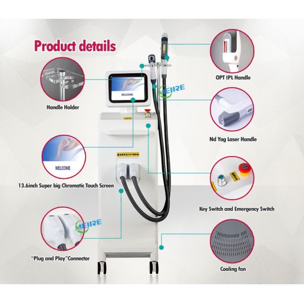 3000W OPT IPL Laser Beauty Machine