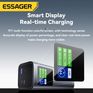 Essager F3011 27000mAh Power Bank with 140W Fast Charging and LED Digital