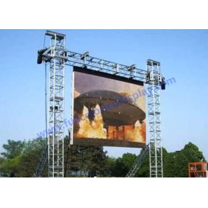 Outdoor P6 Low Consume And Clear Led Display For Events Or Advertising