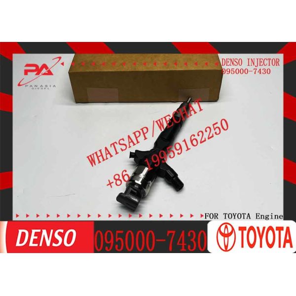 Nozzle Injector 095000-7430 095000 7430 Diesel Common Rail Fuel Injector
