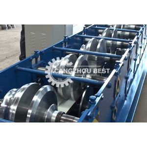 Alumiumum Rainwater Roofing Seamless Gutter Roll Forming Machine