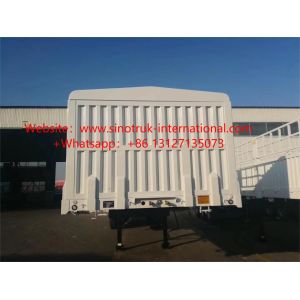 Wholesale Premium Fence Semi-Trailer (3 Axles): 80CBM Capacity &amp; 75T Loading Capability from china suppliers